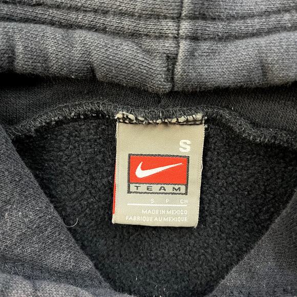 Vintage Nike Dartmouth College Hoodie Sweatshirt Adult Small Black Center Swoosh - Picture 5 of 12